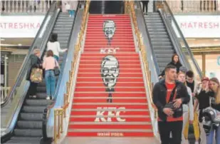  ?? // EP ?? KFC en un centro comercial de Moscú (Rusia)