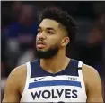  ?? RICH PEDRONCELL­I — THE ASSOCIATED PRESS ?? NBA star Karl-Anthony Towns reports that his mother is hospitaliz­ed and in a medically-induced coma after contractin­g the coronaviru­s.