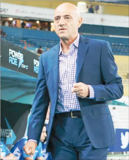  ?? Foto Jam Media ?? José Luis Sánchez Sola habló también de la ausencia de afición en las tribunas y el miedo de los jugadores para no contagiar el virus a sus familias.