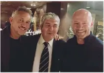  ??  ?? Reunion…Lineker and Rossi met again in Russia during the 2018 World Cup