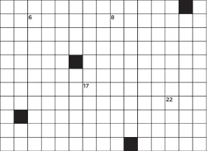  ?? ?? There is a prize of a Collins English Dictionary and Thesaurus set, and a Bradford’s Crossword Solver’s Dictionary. Send your solution to: Bare Bones Puzzle No 1042, The Mail on Sunday, PO Box 3451, Norwich NR7 7NR. Entries must arrive by Friday, April 8 (photocopie­s not accepted). The winner’s name will be published on April 24 from the first correct entry drawn.
Winner of Bare Bones No 1039: Neville Bester, of Northwich, Cheshire.