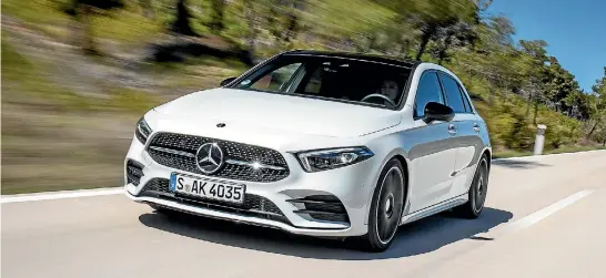  ??  ?? Three-quarters of A-class buyers are new to the Mercedes-Benz brand. Exactly as intended.