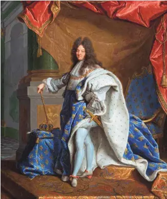  ?? MUSÉE DES BEAUX-ARTS DE MONTRÉAL ?? Hyacinthe Rigaud, Modello du Portrait de Louis XIV en grand costume royal, 1701, huile sur toile, 55 x 45cm