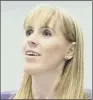  ??  ?? Angela Rayner spoke out about excessive academy salaries during a visit to Leeds.