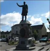  ??  ?? The Fr Casey monument in Abbeyfeale.