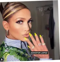  ??  ?? JENNIFER LOPEZ