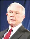  ??  ?? Jeff Sessions