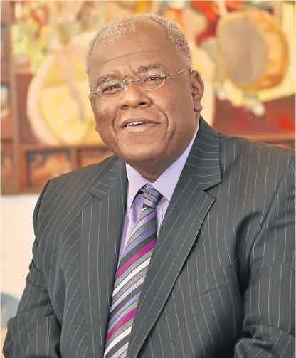  ?? /Supplied ?? Purposeful: Jonathan Jansen has returned from Stanford University. He says he has just turned 60 and still wants to do ‘a whole lot of stuff’.