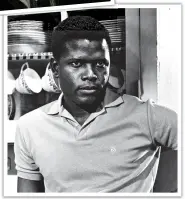  ?? ?? CHARISMA: The late Sidney Poitier, photograph­ed in 1965