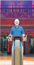  ??  ?? Humourless and earnest: John Cleese failed to ‘read the room’ in his live-stream