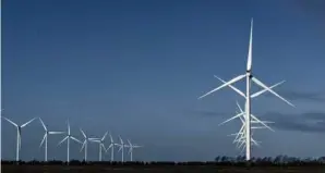  ?? ?? Vindstød er et dansk vindenergi-baseret energisels­kab. Arkivfoto: Miriam Dalsgaard
