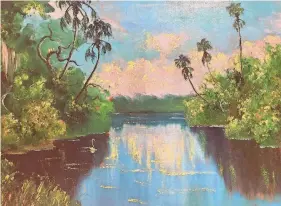  ?? ?? The legacy of artist Mary Ann Carroll, “The First Lady of the Highwaymen,” will be the focus of a history lecture at Arts Advocates on March 27.