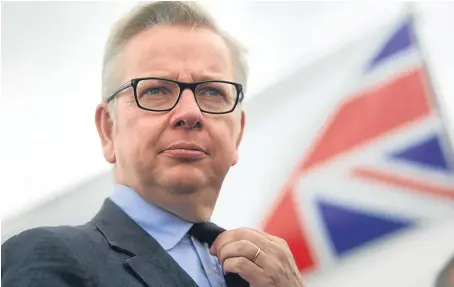  ?? Picture: Kris Miller. ?? Michael Gove is the secretary of Defra.