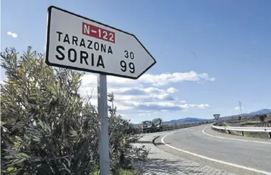  ?? SERVICIO ESPECIAL ?? La autovía conecta la provincia de Soria con Tudela pasando por Tarazona.