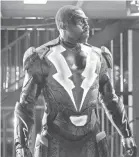  ??  ?? Cress Williams gives superhero TV a jolt in “Black Lightning.” CW