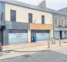  ?? ?? RAID: A cannabis farm was in an empty Kirkcaldy shop.