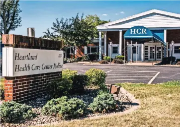  ??  ?? El Centro de Salud Heartland en Moline, Illinois, el 19 de agosto de 2020