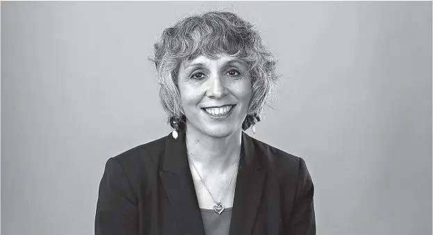  ?? Zbigniew Bzdak/ Chicago Tribune/ TNS ?? Chicago Tribune columnist Mary Wisniewski writes, “My act of courage isn’t much. It’s not like I went under enemy fire to rescue a fellow soldier, or saved a baby from drowning. I just stopped coloring my hair . ... I don’t think I’m brave. I’m just frugal, and contrary. If the crowd goes one way, I want to go the other. I see my gray hair as a little act of rebellion against the toxic idea that people lose value as they age, instead of gaining it. To quote David Crosby, I see gray hair as my ‘freak flag.’ And I’m letting it fly.”