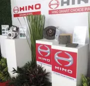  ??  ?? Hino spare parts