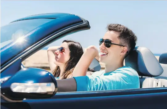  ?? GETTY IMAGES ?? The driver may be having the time of his life but if his passenger feels unsafe, what should she do?