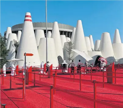  ?? ?? Österreich wollte mit seinem Pavillon einen Kontrapunk­t setzen und einen Ruhepol schaffen.