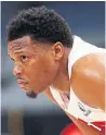  ?? SCOTT AUDETTE GETTY IMAGES ?? Kyle Lowry climbed into a tie for fourth on the Raptors rebound list in a losing cause.