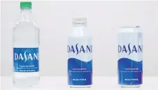  ?? Coca Cola ?? Canned Dasani will be sold in the US from next month