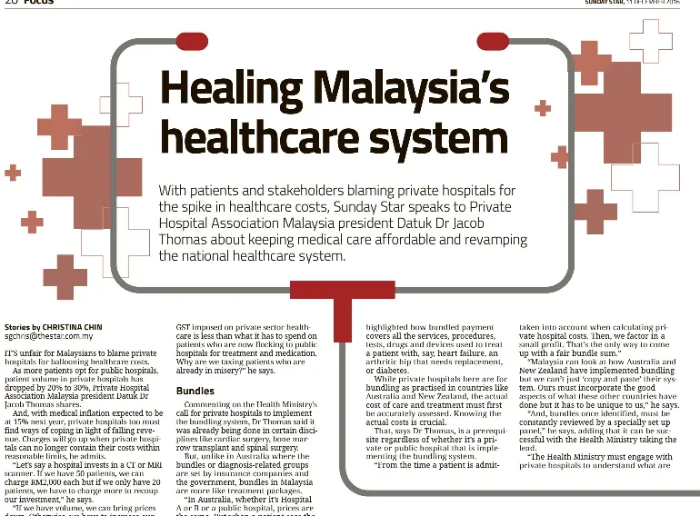 Healing Malaysia S Healthcare System Pressreader