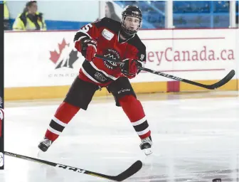  ?? - Gracieuset­é ?? Les Islanders de Charlottet­own seraient très intéressés à mettre la main sur le défenseur acadien Lukas Cormier, au repêchage de samedi à Shawinigan.