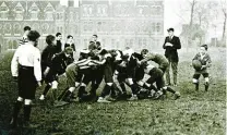  ??  ?? The way they were: Game day in 1910