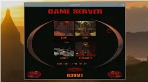  ??  ?? Prefer a manual setup of your Quake host? Start a local multiplaye­r server session.