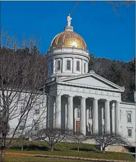  ?? BILL RETTEW JR. – DIGITAL FIRST MEDIA ?? Some of us collect state capitol buildings like this one in Vermont, while others collect baseball cards.