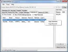  ??  ?? Figure 13: Copy informatio­n including username, password for the captured packet