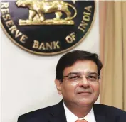  ??  ?? RBI Governor Urjit Patel told the Standing Committee that after the implementa­tion of the Insolvency and Bankruptcy Code, the situation on the NPA front has been improving