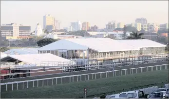  ??  ?? Greyville is synonymous with the Durban July, the city’s first and longest-running sports venue.