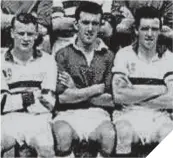  ??  ?? Tommy McLeod (centre) in 1960.