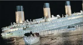  ?? — REUTERS FILE PHOTO ?? James Cameron’s record-breaking epic Titanic is set to hit cinema screens in 3-D in April.