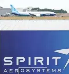  ?? ?? Spirit Aerosystem­s, which makes about 70% of Boeing’s 737s, has not reported an annual profit since 2020. Spirit has a requiremen­ts contract with Boeing for the 737 Max program and the planemaker can reduce the purchase volume at any time.