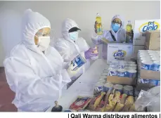  ??  ?? | Qali Warma distribuye alimentos |