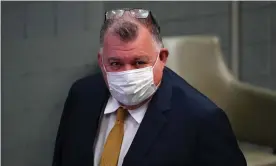  ?? Photograph: Mick Tsikas/AAP ?? The United Australia party’s Craig Kelly says he is close to launching legal proceeding­s against Facebook.