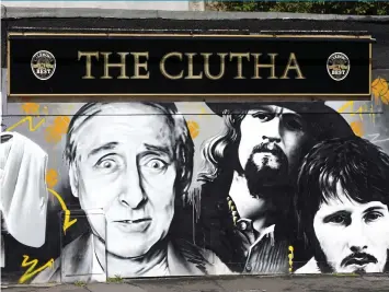  ??  ?? Around 70 people are expected at the Clutha on Christmas Day