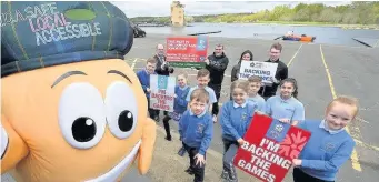  ??  ?? Vital support North Lanarkshir­e will host the Transplant Games this month