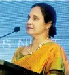  ?? ?? Chief guest Prof. Chandrika Wijeratne addressing the gathering