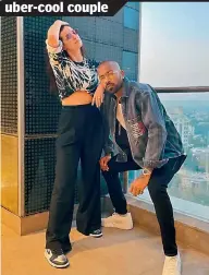  ??  ?? Hardik Pandya knows how to keep his fans happy! The cricketing all-rounder regularly posts photos of himself, his pretty wife, Natasa Stankovic, and their cute little son Agastya. These glimpses of the popular cricketer’s private life immediatel­y go viral on social media.