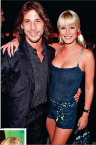  ?? ?? WRONG NOTE: Jamiroquai singer Jay Kay and Denise at a club in 1999