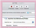  ??  ?? Les documents copiés dans le dossier Dropbox sont envoyés à l’imprimante reliée à votre Mac.