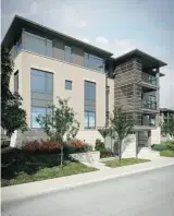  ??  ?? EQ Homes Foxwood developmen­t, offering an attractive downsizing option in Kanata, sold out in six weeks.