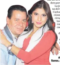  ?? CORTESÍA OPO MARÍN. ?? Opo tiene 13 años de jalar con Sherlyn Ramos.