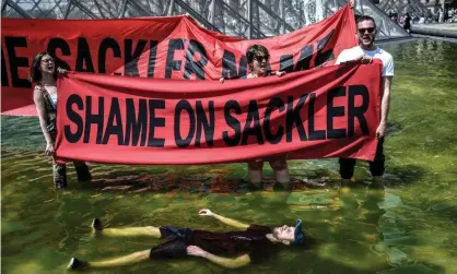  ??  ?? ‘At nearly every turn, Purdue put profit first and created more misery.’ Photograph: Stéphane de Sakutin/AFP/Getty Images