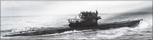  ?? CONTRIBUTE­D ?? German submarine heads out on patrol somewhere in the North Atlantic in the summer 1942. Did this sub later sink the Newfoundla­nd ferry?